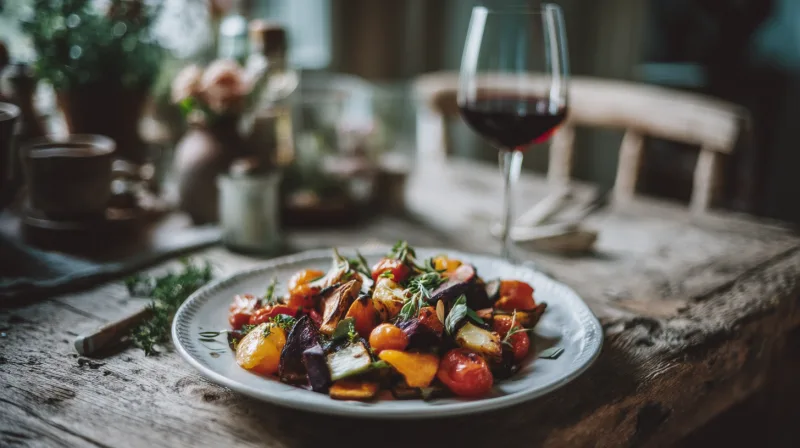 Accords vin bio et cuisine végétarienne : le guide